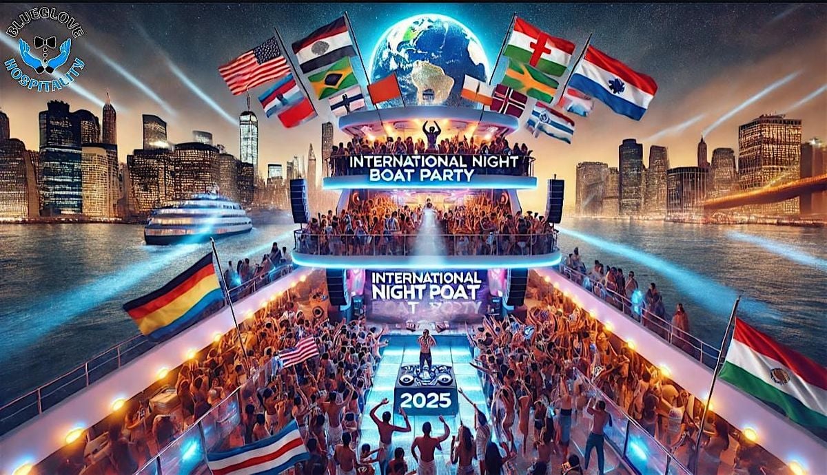 INTERNATIONAL NIGHT BOAT PARTY 2025 | NYC (Open Bar Available!) INTERNATIONAL NIGHT BOAT PARTY 2025 | NYC (Open Bar Available!)