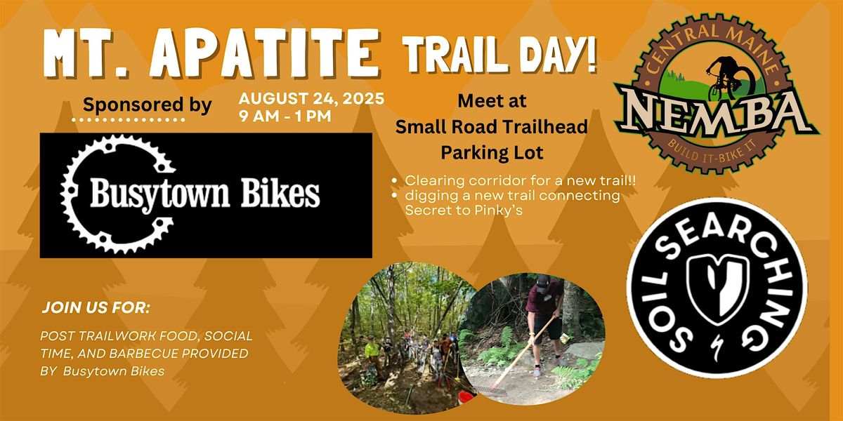 Mt. Apatite Trail Day, 24 August | Event in Auburn | AllEvents