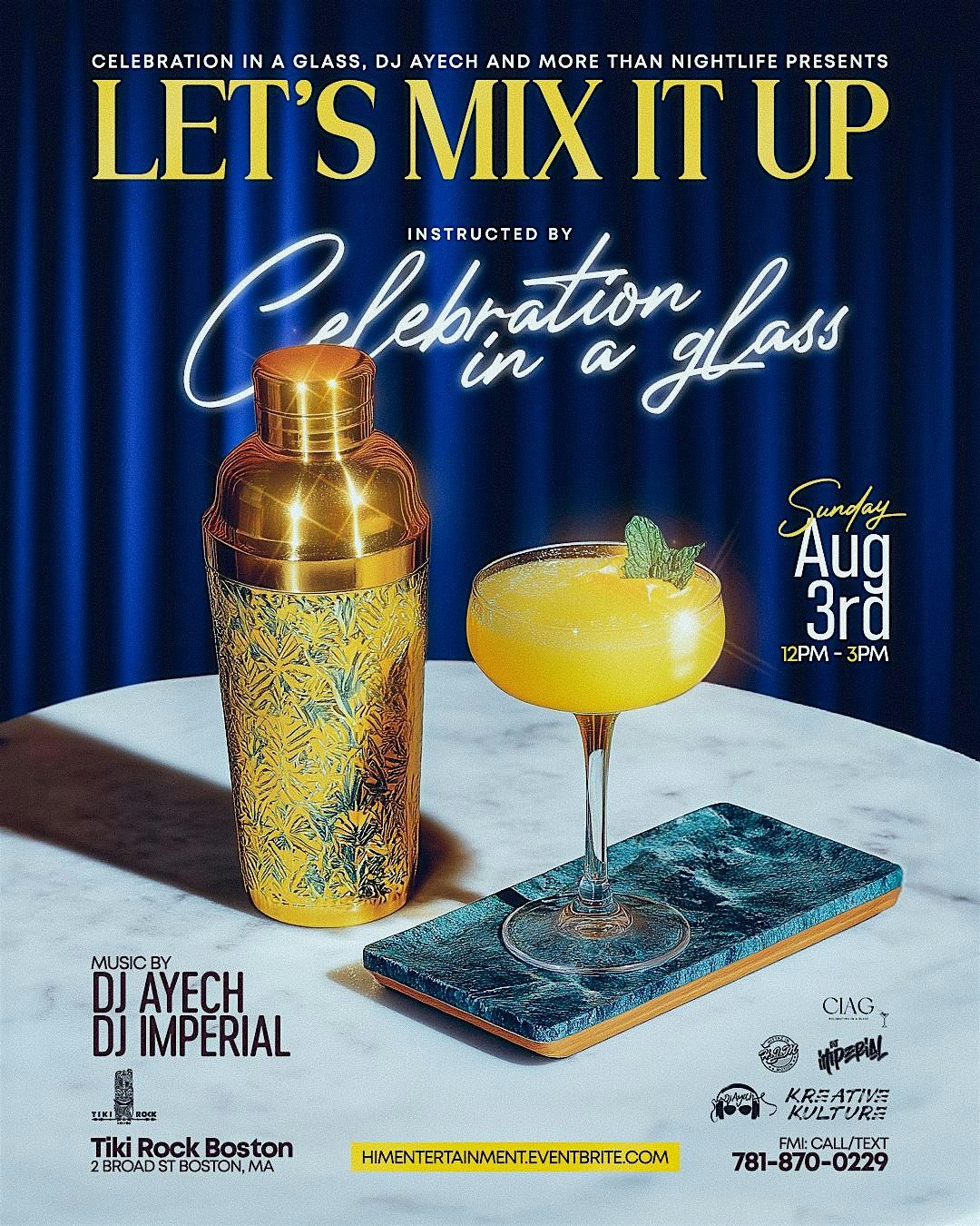 LET'S MIX IT UP, 3 August | Event in Boston | AllEvents