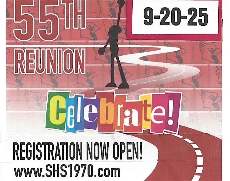 SHS1970 55th Class Reunion Dinner REVISED, 20 September | Event in Greenwood | AllEvents