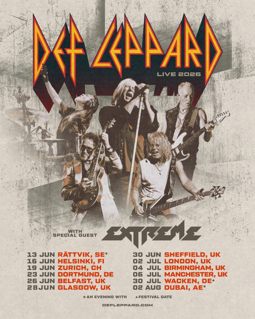 Def Leppard Belfast Tickets, 26 June | Event in Belfast | AllEvents