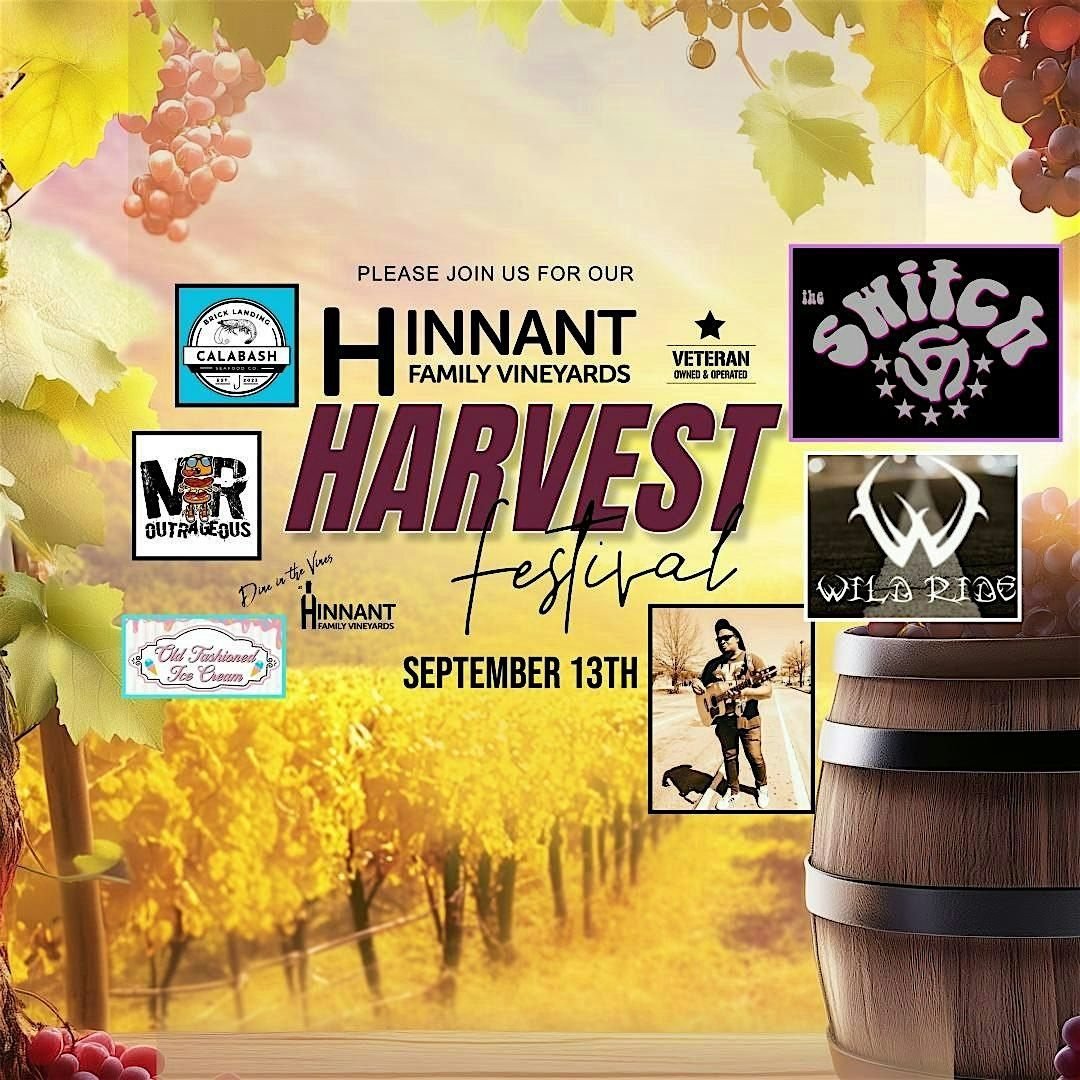 Hinnant Vineyards Harvest Festival 2025, 13 September | Event in Pine Level | AllEvents