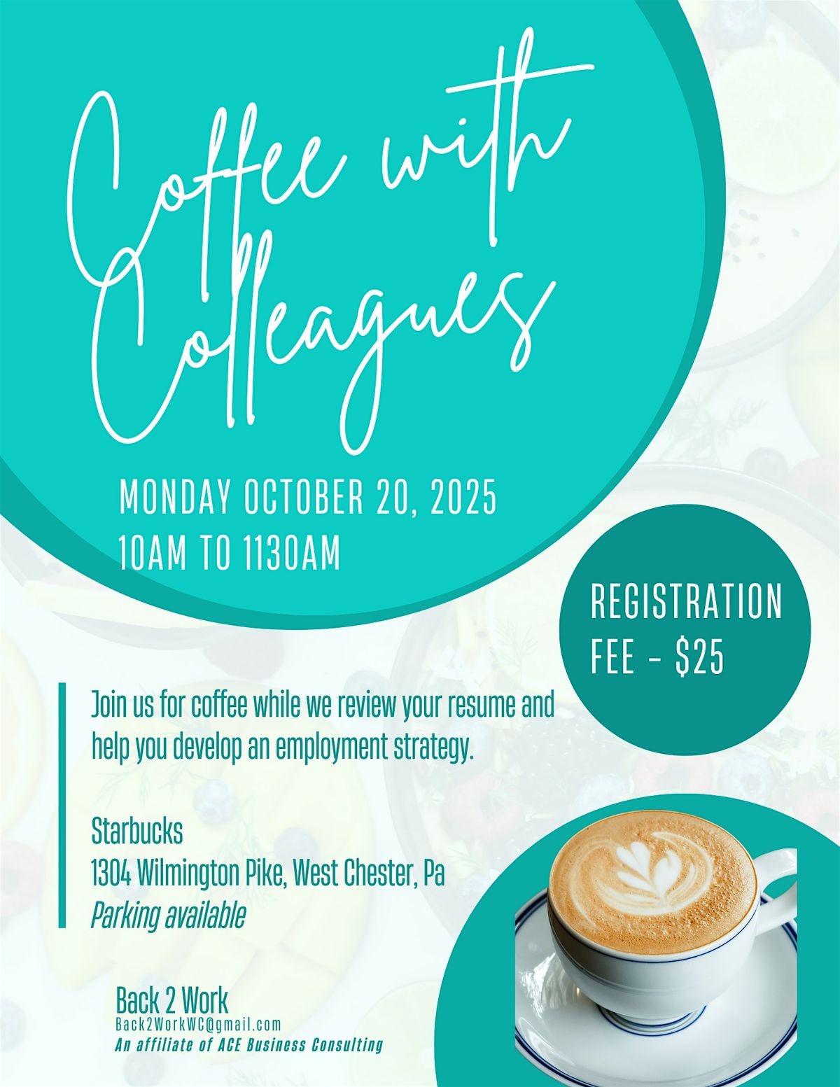 Copy of Coffee with Colleagues, 6 January | Event in West Chester | AllEvents