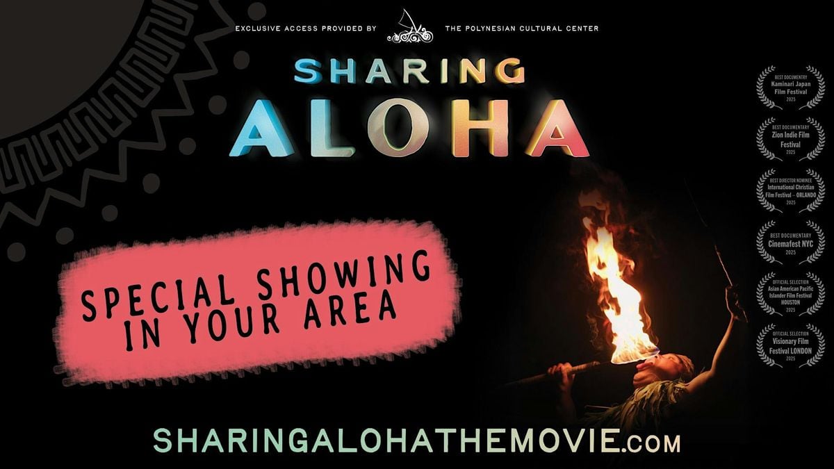 Sharing Aloha Movie in HAYDEN on OCT 6th at 7pm!, 6 October | Event in Hayden | AllEvents