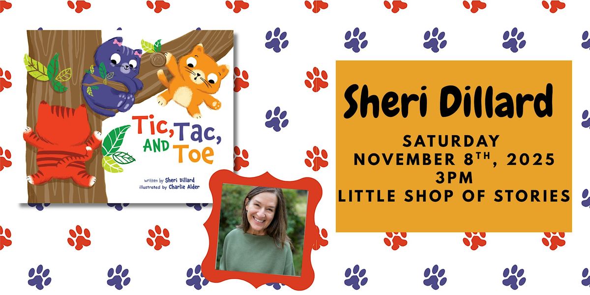 Sheri Dillard Presents Tic, Tac, and Toe!, 8 November | Event in Decatur | AllEvents