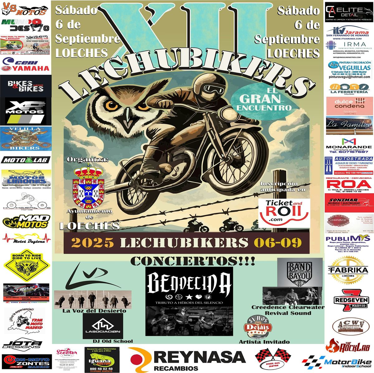 Lechubikers XII 2025, 6 September | Event in Loeches | AllEvents