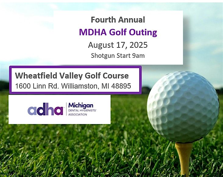 Michigan Dental Hygienists' Association's 4th Annual Golf Fundraiser, 17 August | Event in Williamston | AllEvents