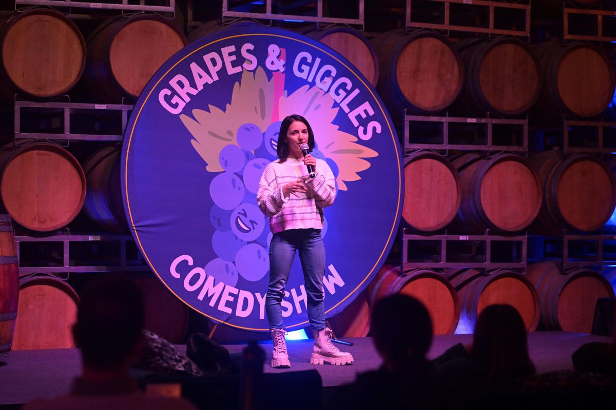 Grapes and Giggles Christmas Comedy Show | Bay Area | Peninsula, 26 December | Event in San Carlos | AllEvents