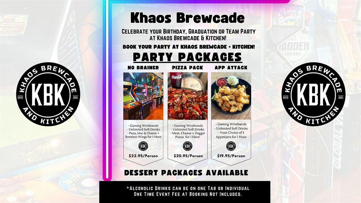 Party at Khaos Brewcade, 29 June | Event in Plainfield | AllEvents