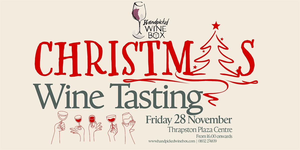 Handpicked Wine Box - Christmas Wine Tasting | Event in Thrapston | AllEvents