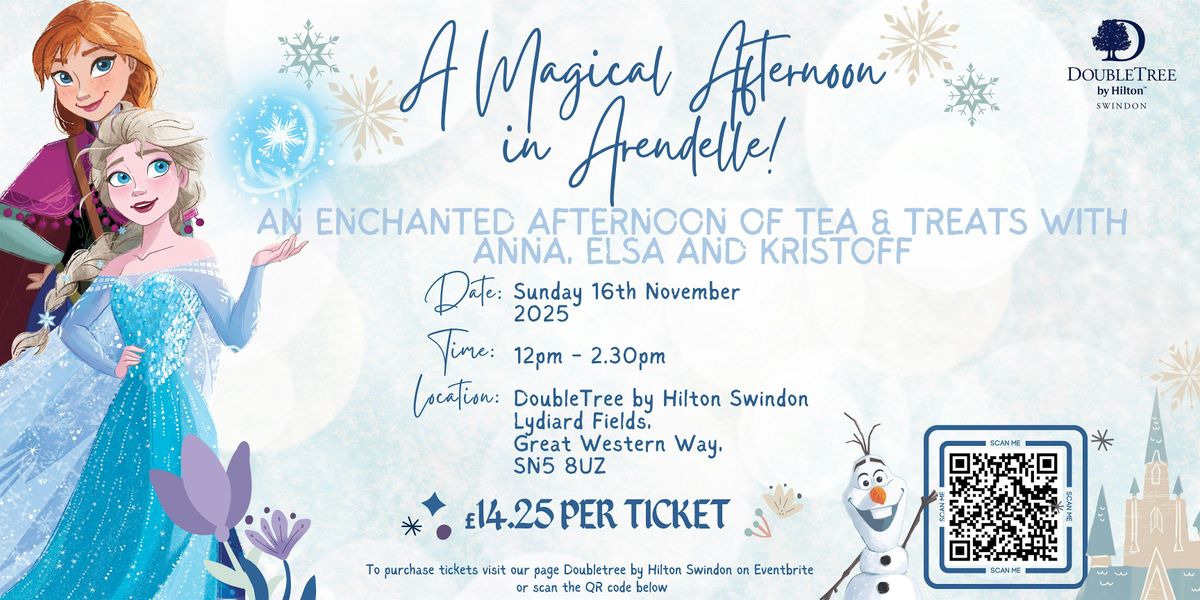Frozen Afternoon Tea with Elsa, Anna & Kristoff, 16 November | Event in Swindon | AllEvents