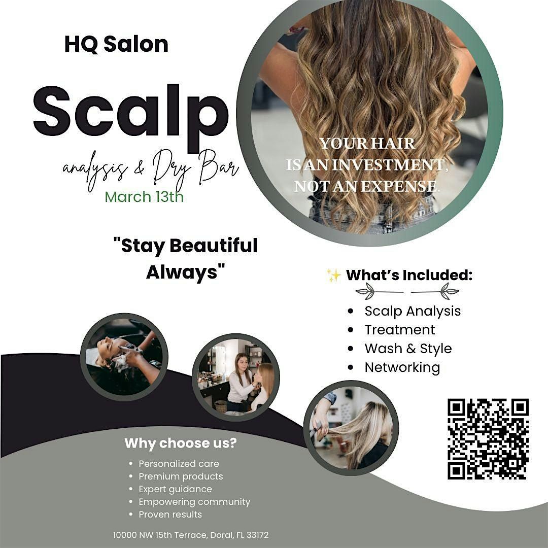 Scalp Analysis & Dry Bar Experience | Event in Doral | AllEvents