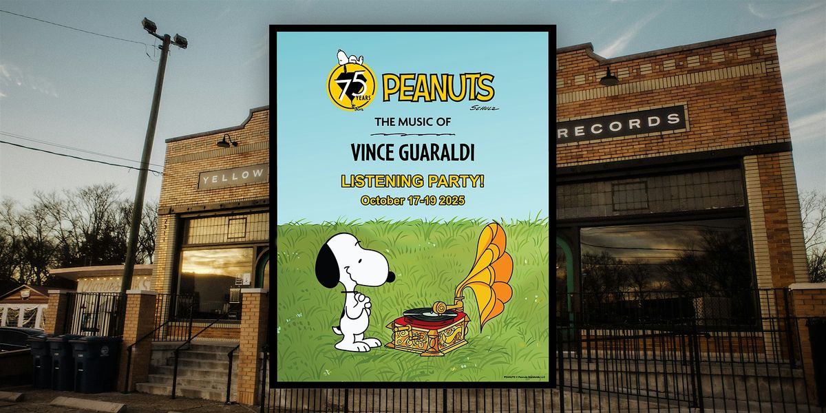 Peanuts Anniversary Listening Party at Yellow Racket Records!, 18 October | Event in Chattanooga | AllEvents