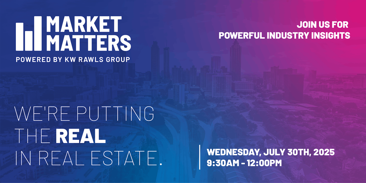 Market Matters: Powerful Quarterly Stats, Updates & Insights, 30 July | Event in Sandy Springs | AllEvents
