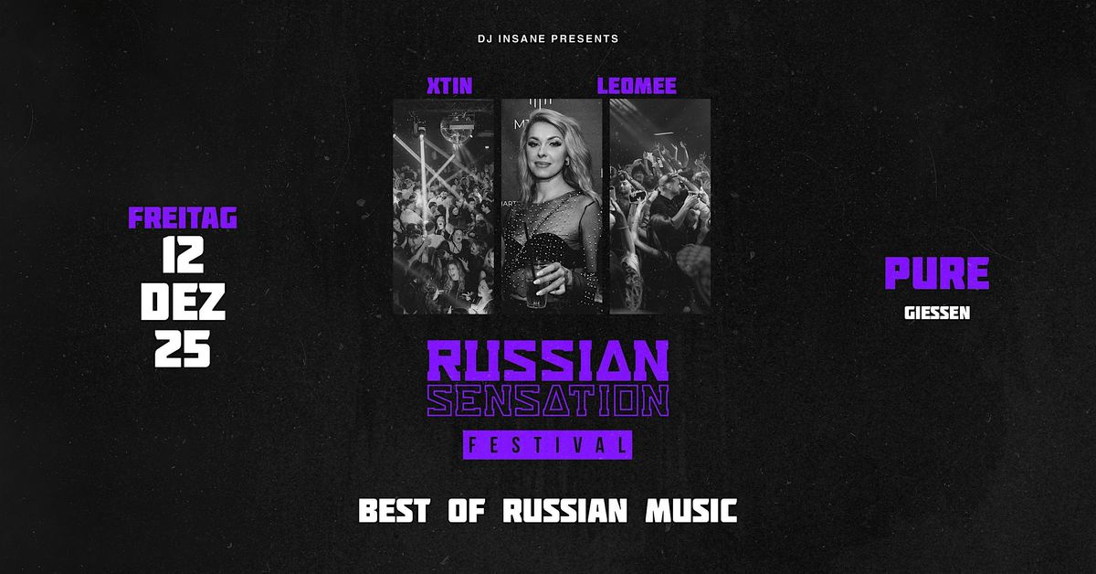 Russian Sensation Festival - Gießen #6, 12 December | Event in Gießen | AllEvents