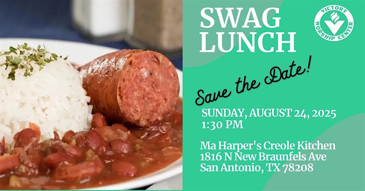 VWC SWAG LUNCH, 24 August | Event in San Antonio | AllEvents