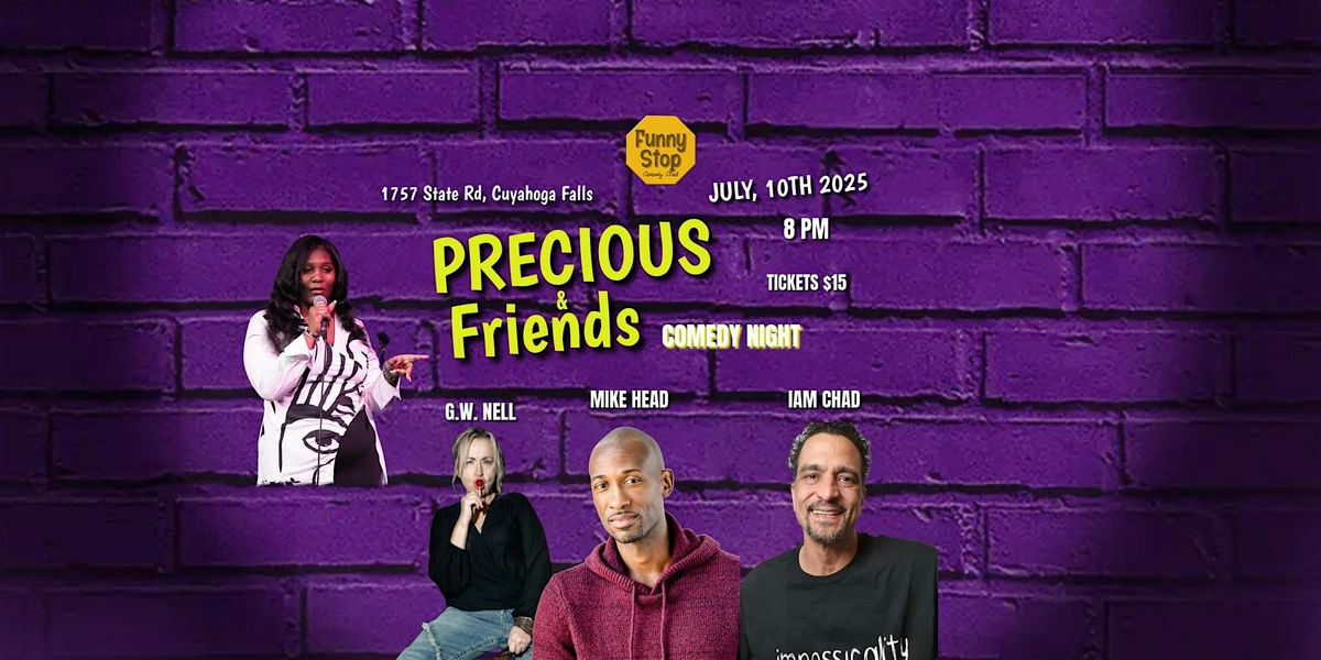 Copy of PRECIOUS AND FRIENDS, 10 July | Event in Cuyahoga Falls | AllEvents