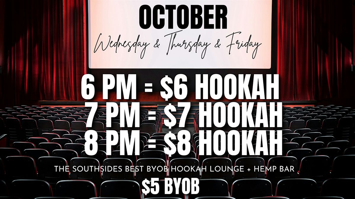 $6 HOOKAH X PREGAME HAPPY HOUR X POWER LOUNGE HTX | Event in Stafford | AllEvents