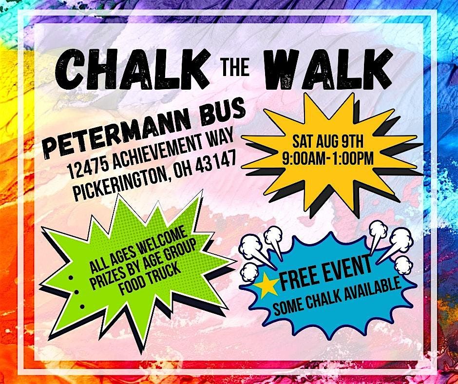 Chalk the Walk | Event in Pickerington | AllEvents
