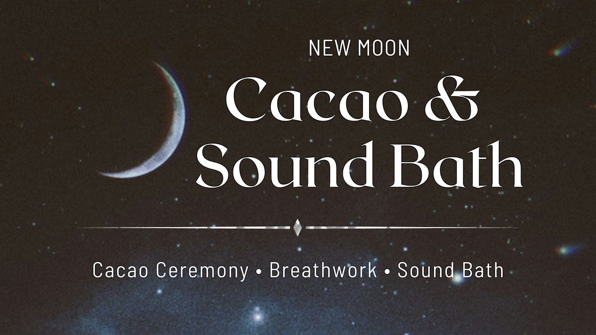 New Moon Cacao & Sound Bath, 19 October | Event in Barcelona | AllEvents