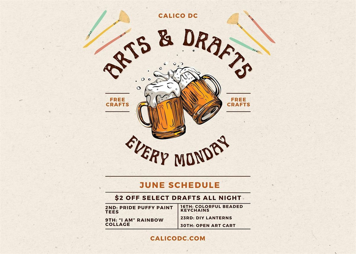 Copy of Arts & Drafts at CALICO!, 23 June | Event in Washington | AllEvents