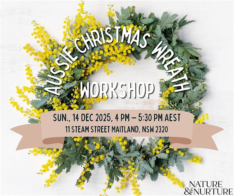 Aussie Christmas Wreath Workshop, 14 December | Event in Maitland | AllEvents