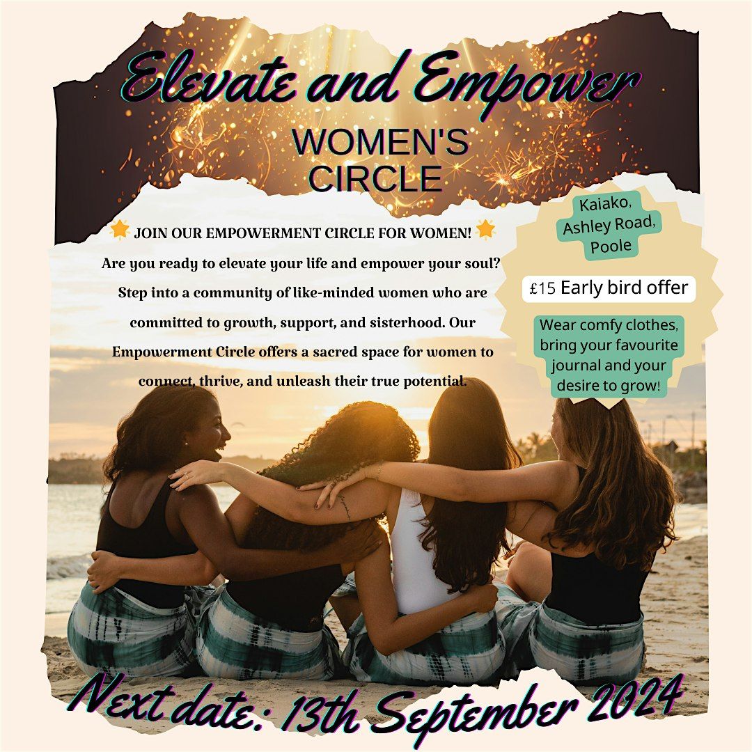Elevate and Empower Women's Circle | Event in Poole | AllEvents