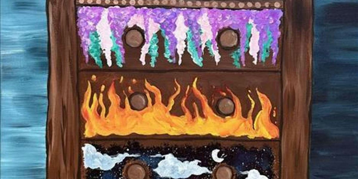 Vintage Dresser - Teen Camp - Paint and Sip by Classpop!™ | Event in Austin | AllEvents