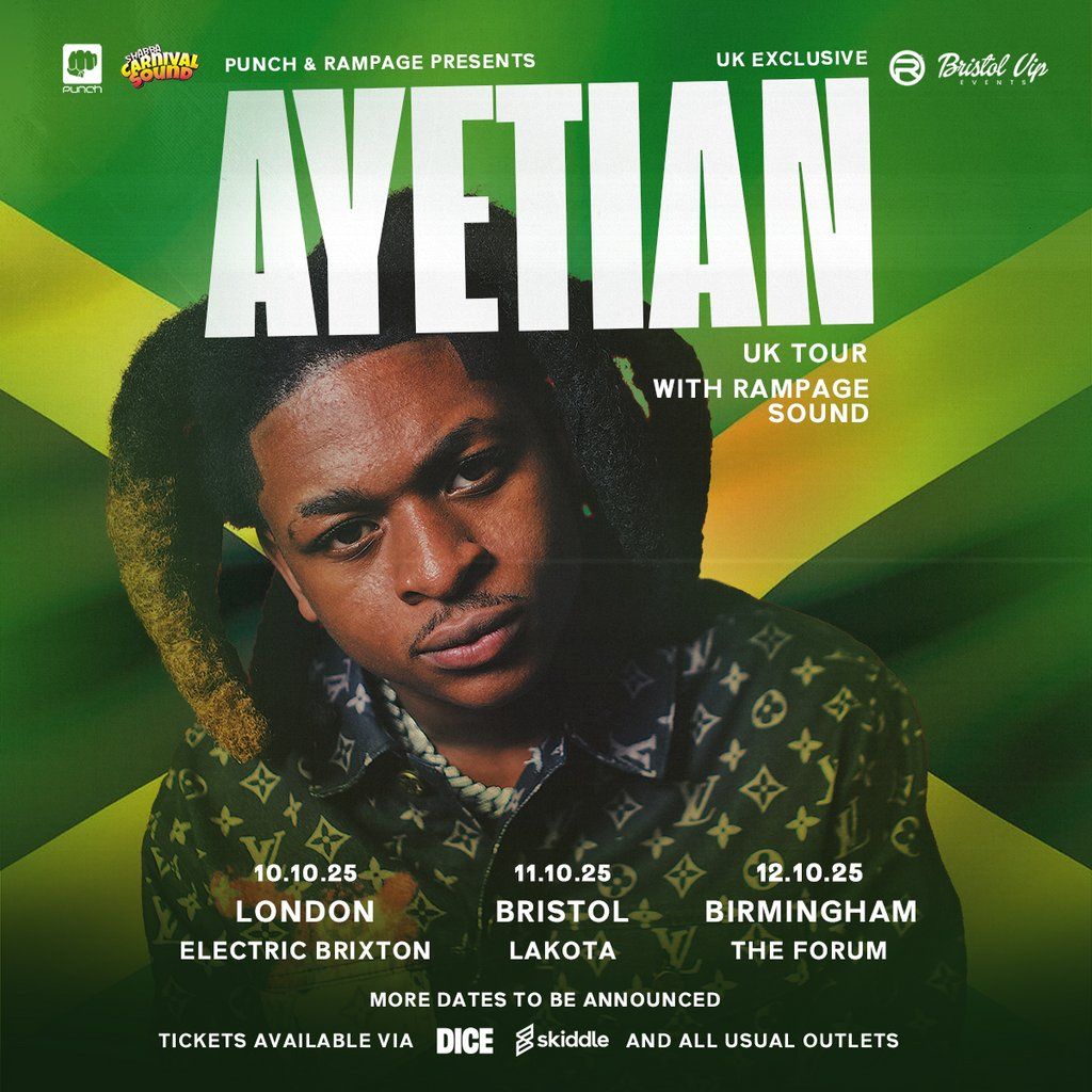Ayetian UK Tour, 11 October | Event in Bristol | AllEvents