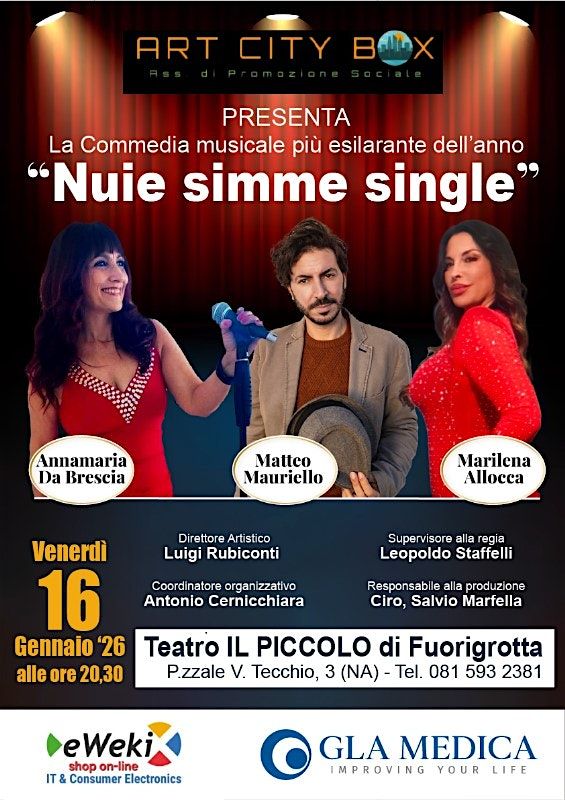 NUJE SIMME SINGLES!, 16 January | Event in Napoli | AllEvents