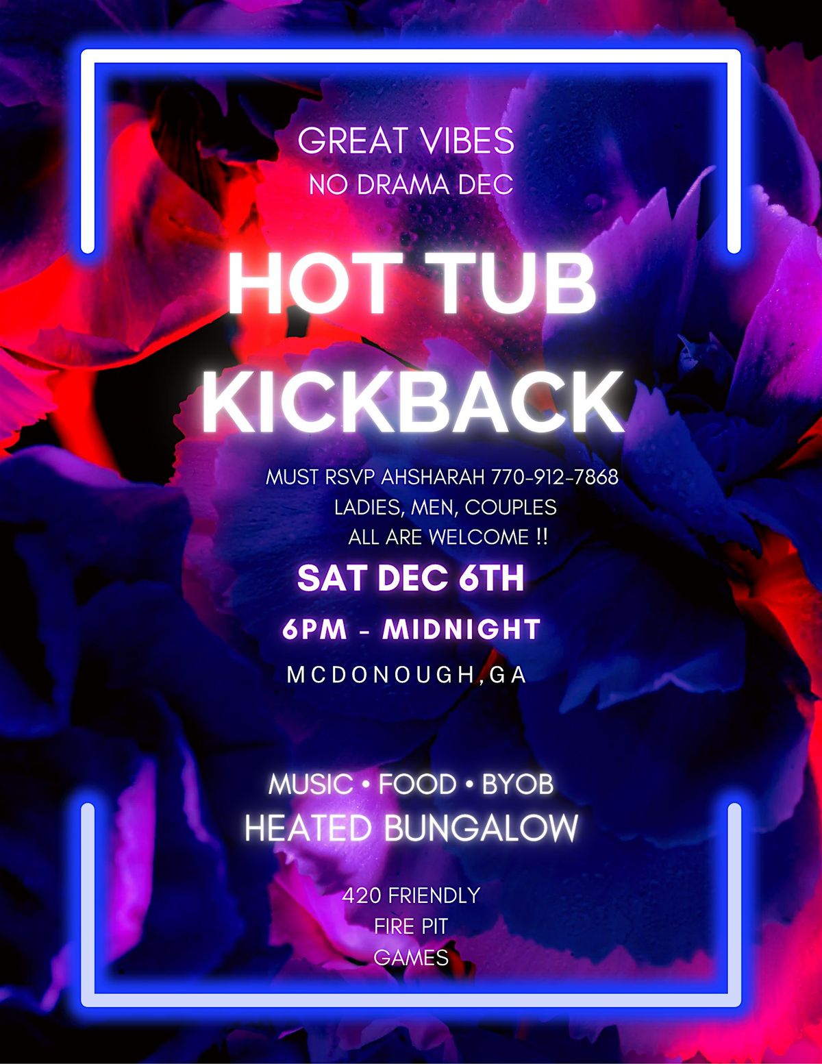 Hot Tub KickBack | Event in McDonough | AllEvents