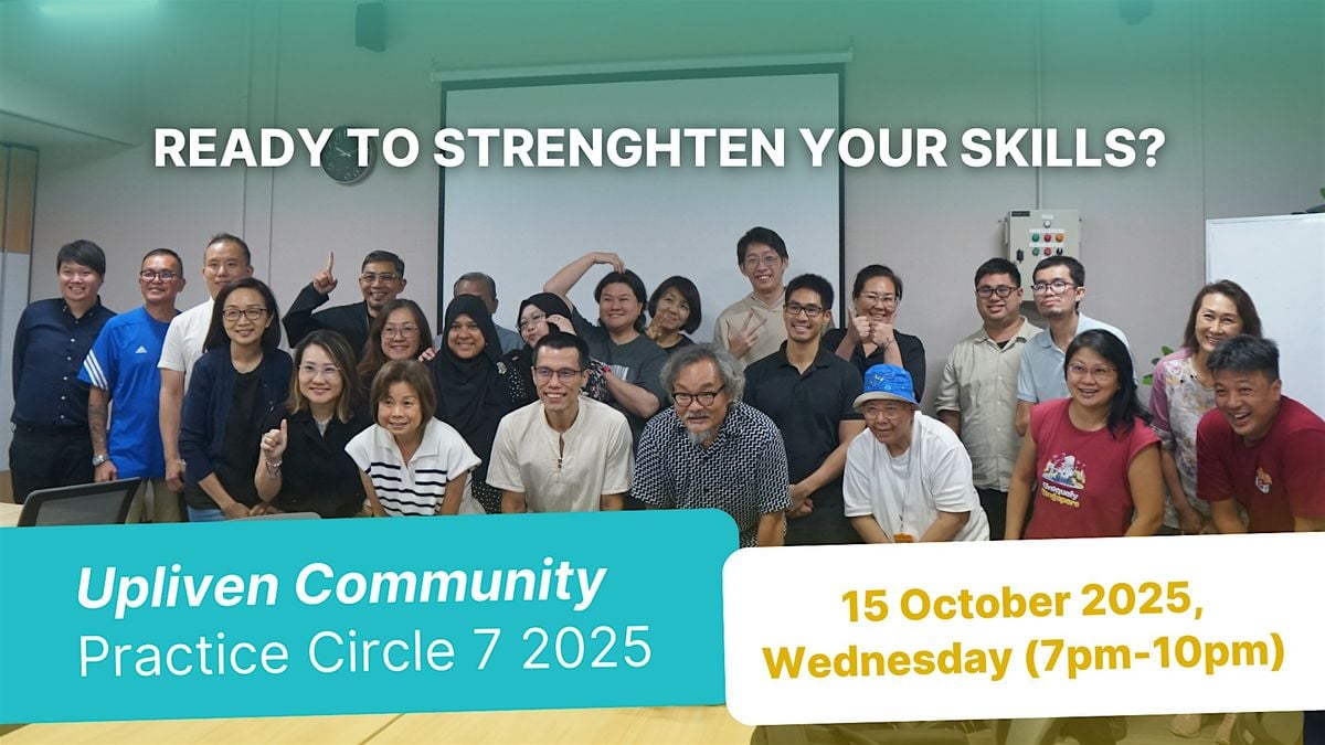 Practice Circle - Session 7, 15 October | Event in Paya Lebar | AllEvents