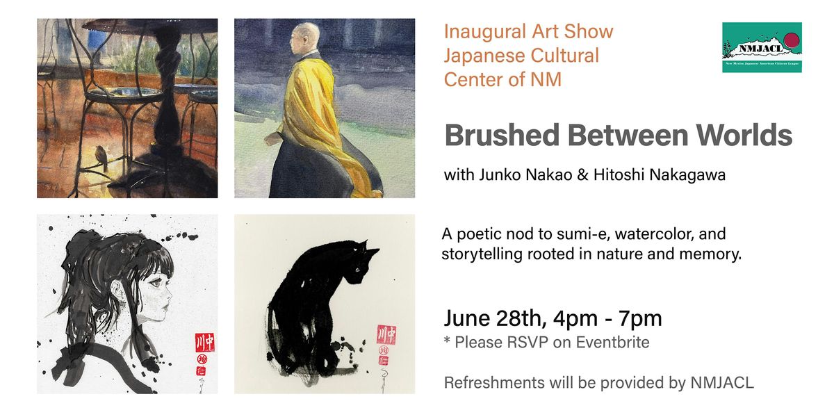 Brushed Between Worlds | Inaugural Art Exhibition, 28 June | Event in Albuquerque | AllEvents