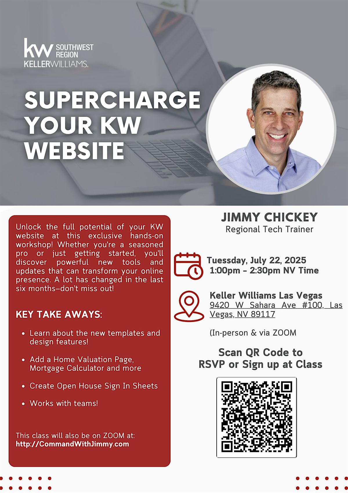 Supercharge Your KW Website | Event in Las Vegas | AllEvents
