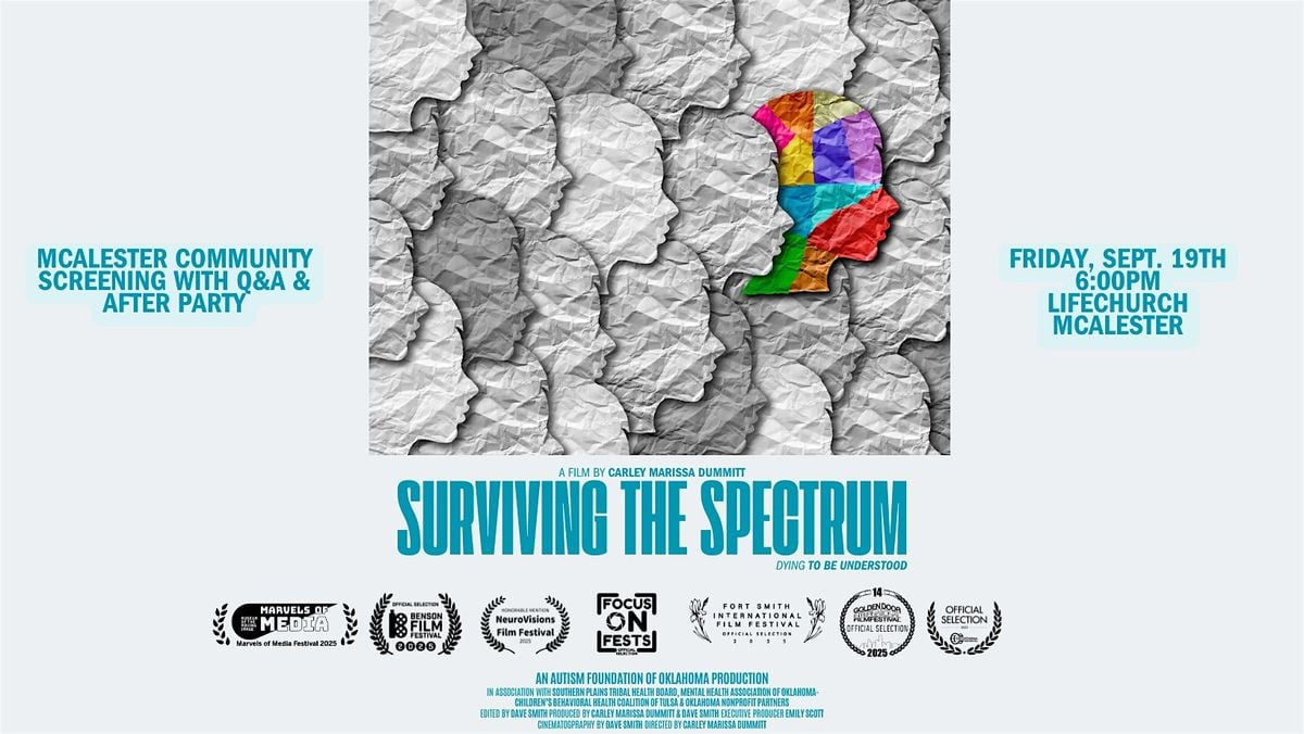 Surviving the Spectrum Screening-McAlester, 19 September | Event in McAlester | AllEvents