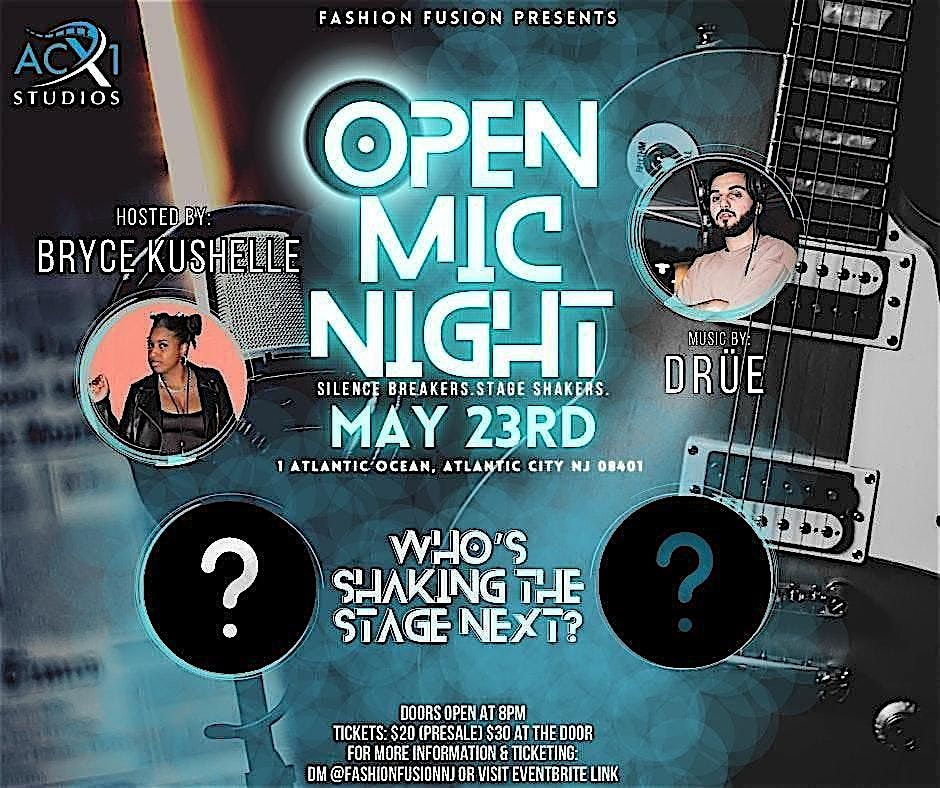 Open Mic Night, 23 May | Event in Atlantic City | AllEvents