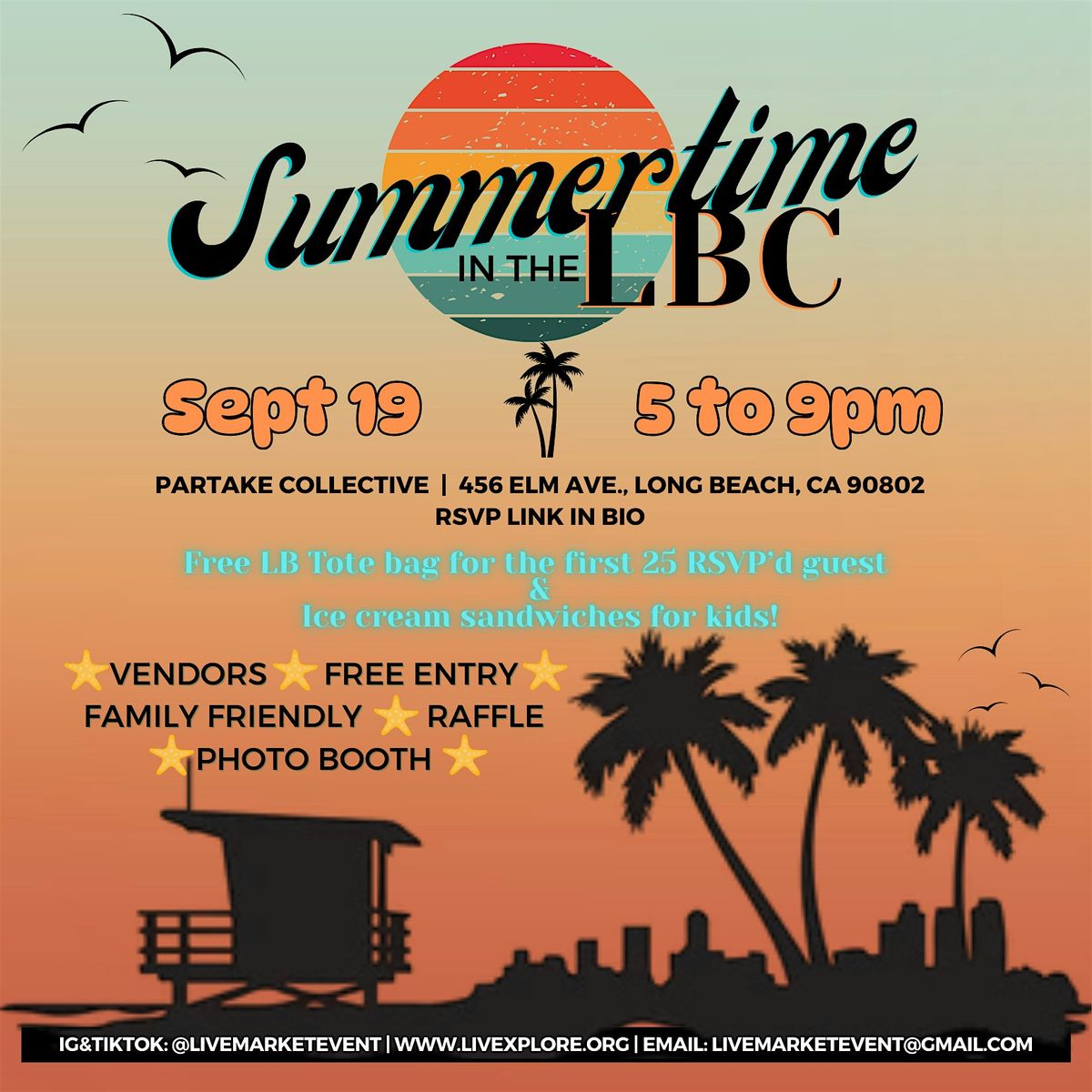 Summertime in the LBC Night Market, 19 September | Event in Long Beach | AllEvents