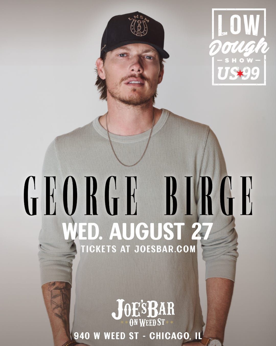 The Low Dough Show: George Birge, 26 August | Event in Chicago | AllEvents