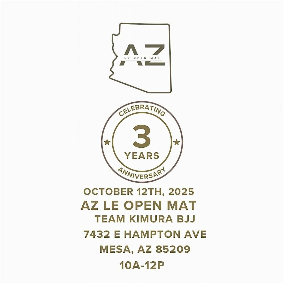 10/12 AZ LE Open Mat, 12 October | Event in Mesa | AllEvents