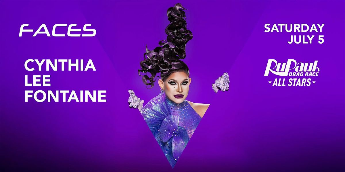 Cynthia Lee Fontaine Live at Faces Nightclub, 5 July | Event in Sacramento | AllEvents