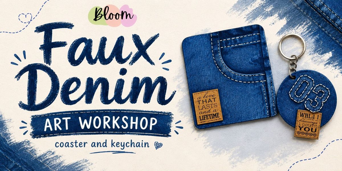Faux Denim Art Workshop