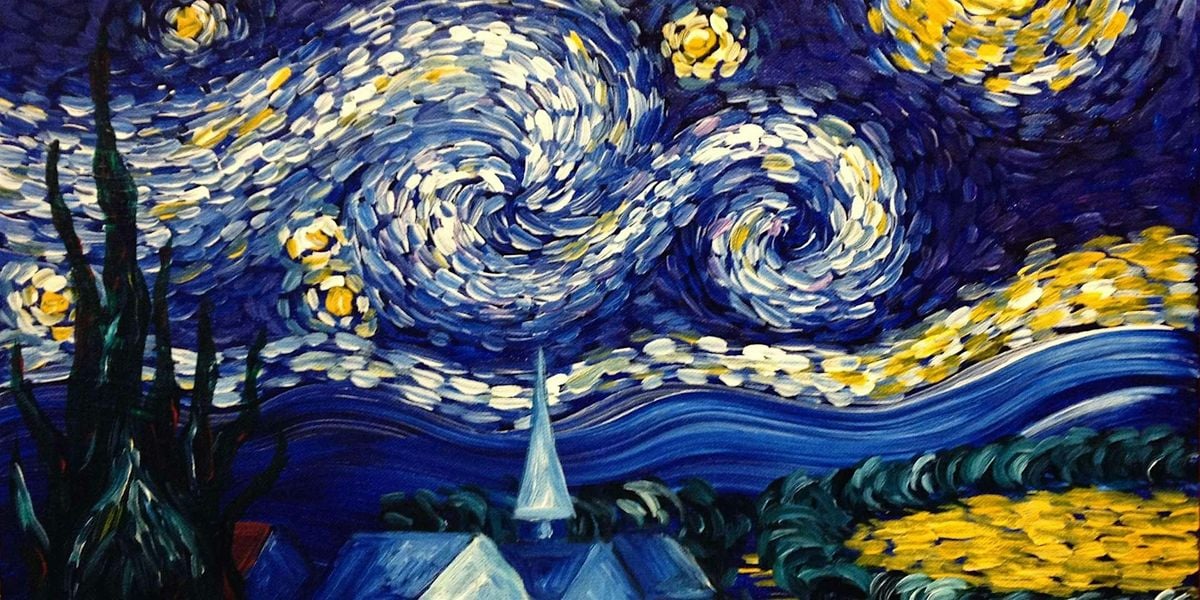 Van Gogh's Starry Night - Paint and Sip by Classpop!™, 27 June | Event in Danville | AllEvents