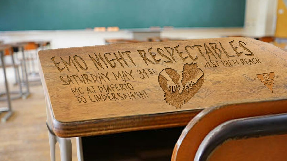 Emo Night Respectables, 31 May | Event in West Palm Beach | AllEvents