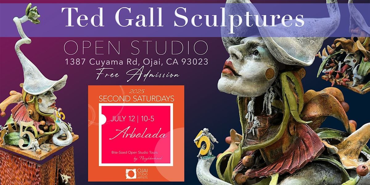 TED GALL 2025 Summer Open Studio, 12 July | Event in Ojai | AllEvents