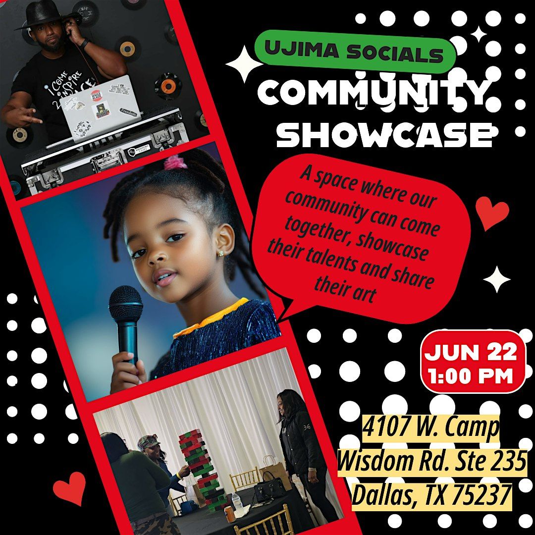 6/22 Community Showcase : Juneteenth, 22 June | Event in Dallas | AllEvents