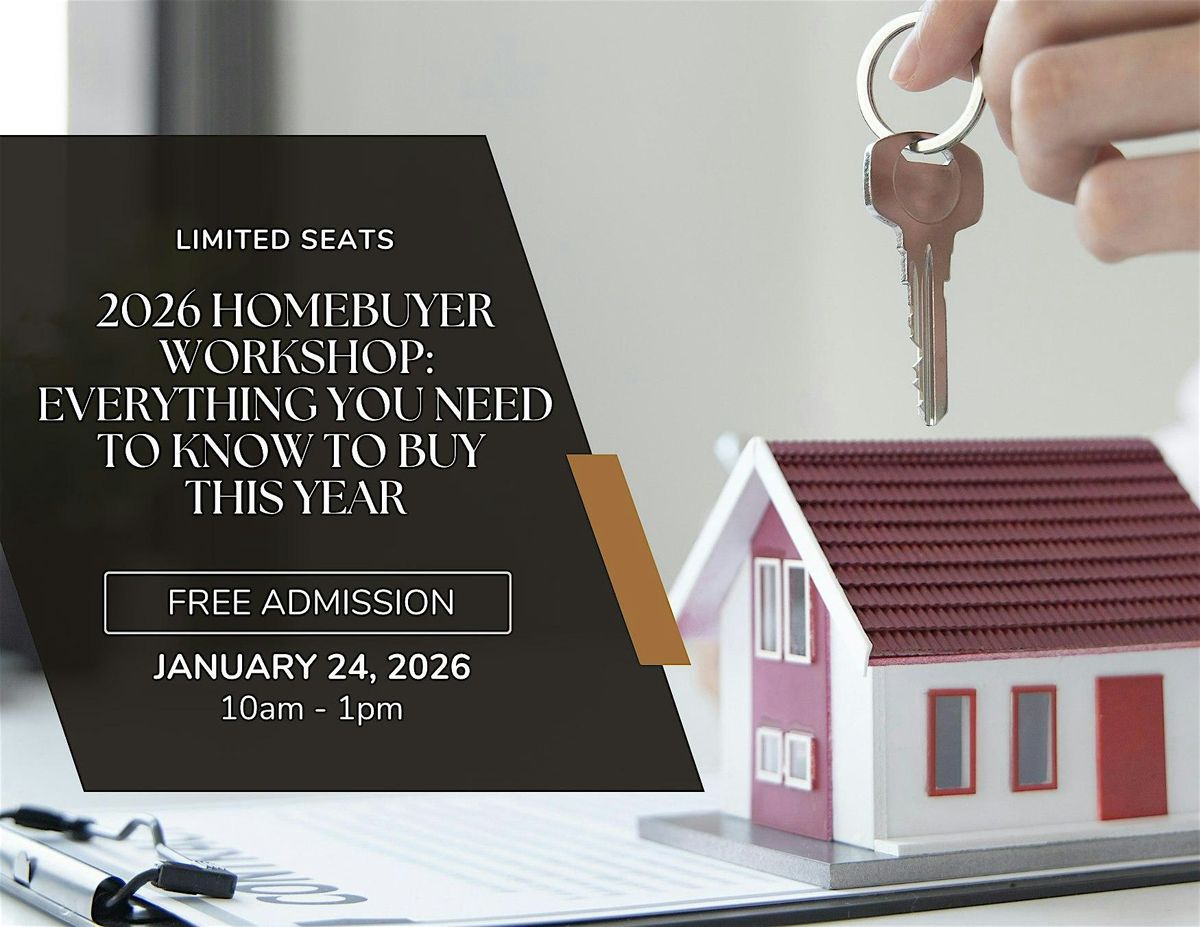 2026 Homebuyer Workshop: Everything You Need to Know to Buy This Year, 24 January | Event in Cary | AllEvents