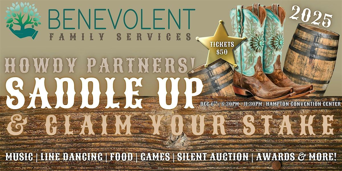 Howdy Partners! Saddle Up & Claim Your Stake, 6 December | Event in Hampton | AllEvents