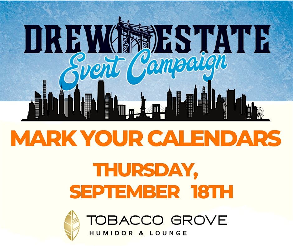 Drew Estate Cigars Event, 18 September | Event in Maple Grove | AllEvents