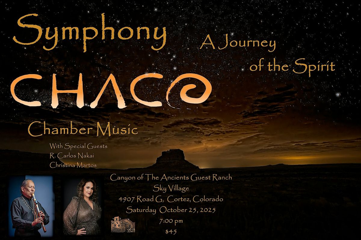 Symphony Chaco Chamber Music: A Journey of the Spirit, 25 October | Event in Cortez | AllEvents
