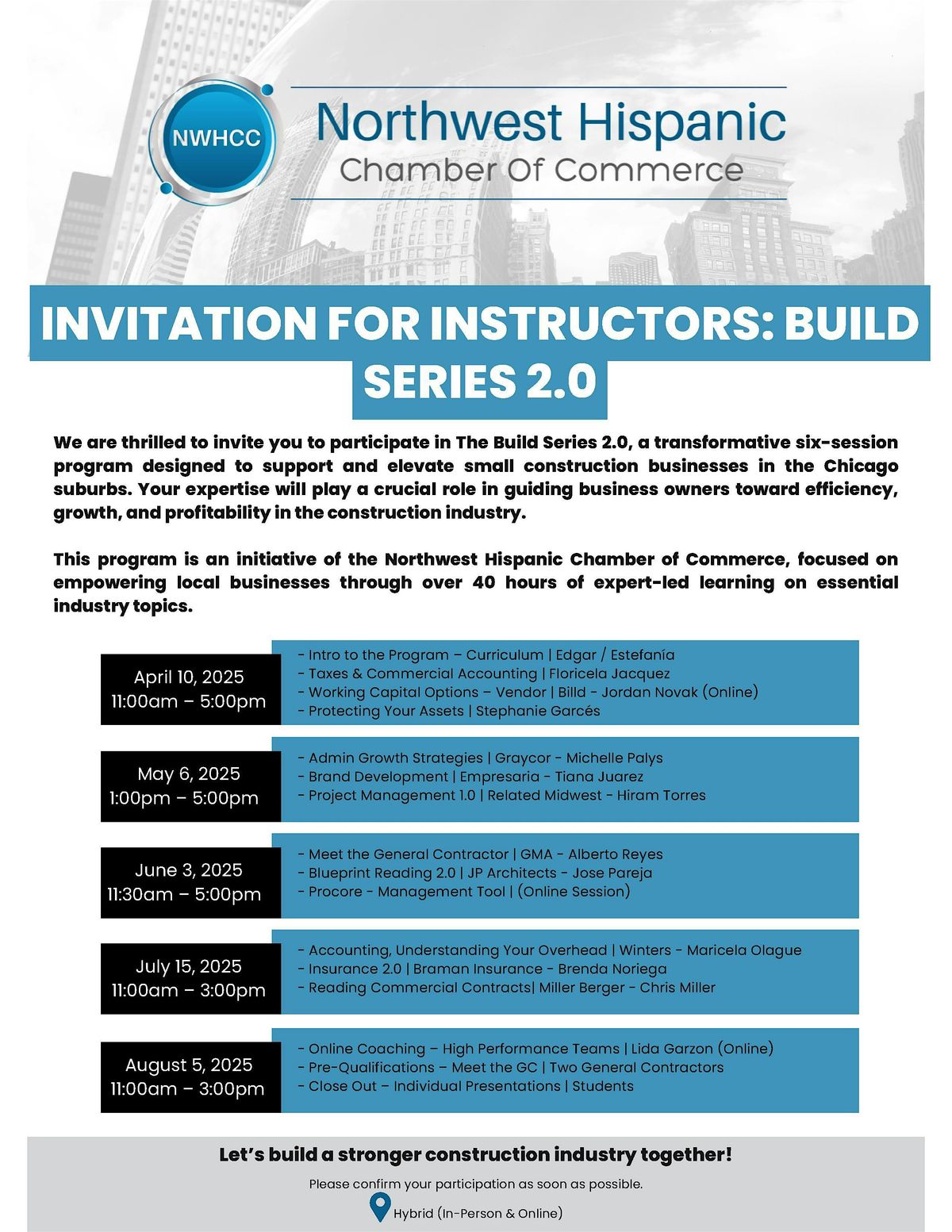 Build Series 2025 - Level Two | Event in Rolling Meadows | AllEvents